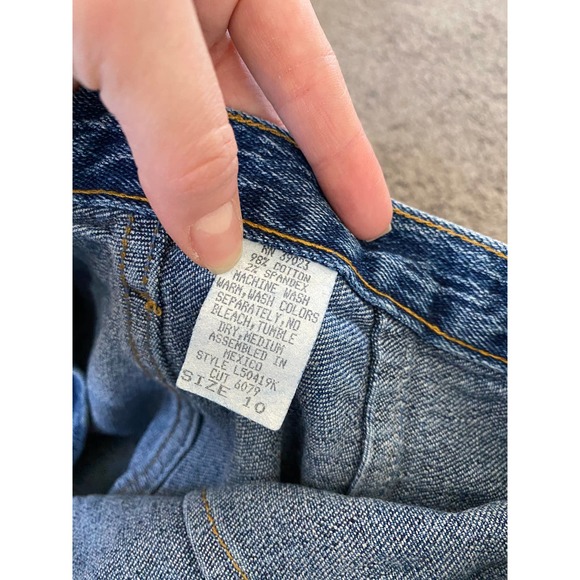 Vintage Sierra West Skinny Jeans with Stirrups, size 0 - Picture 10 of 11